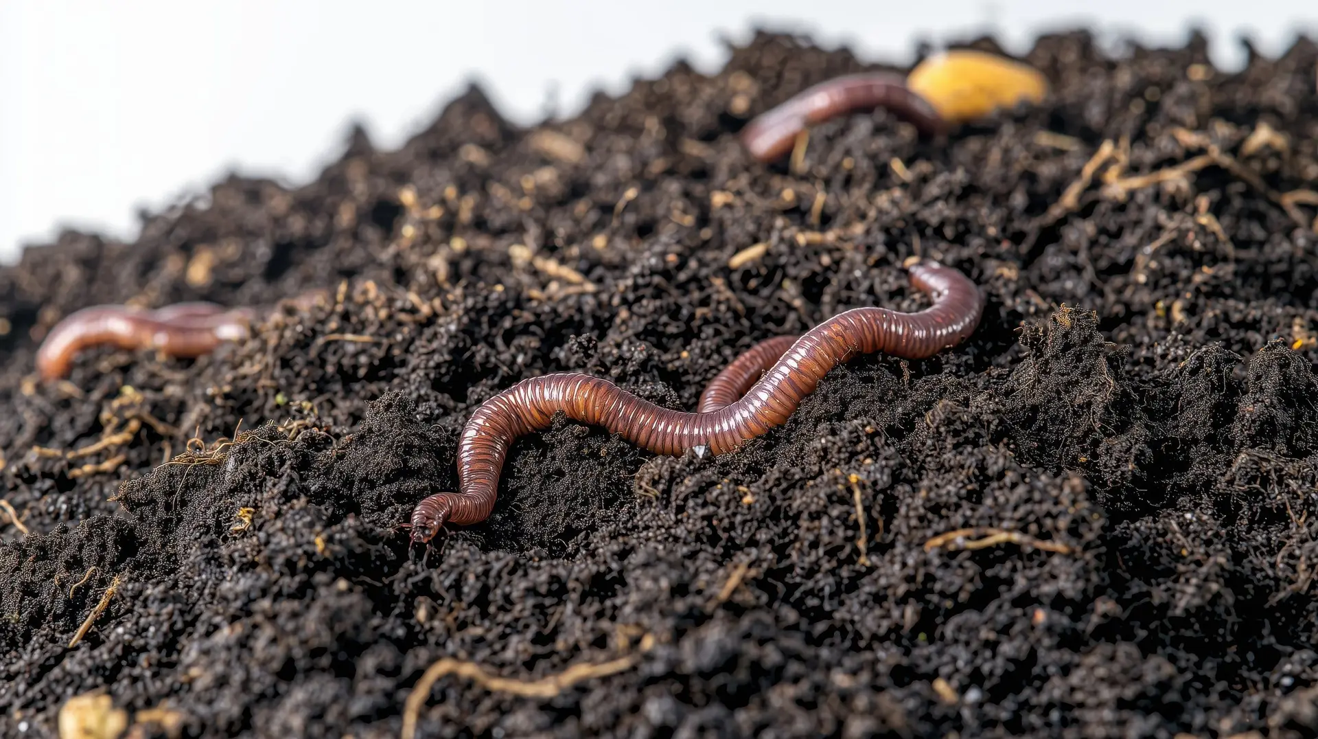 Earthworms are vital for growing plants or food